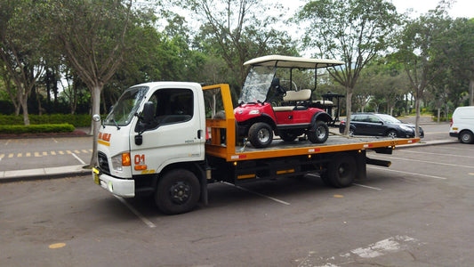 Servicio de traslado de carros de Golf